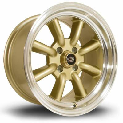 Rota RKR 15x8 4x100 et0 RLGold