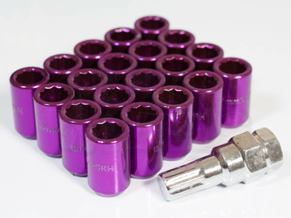 Nakrętki 12x1.50 Tuner  Purple