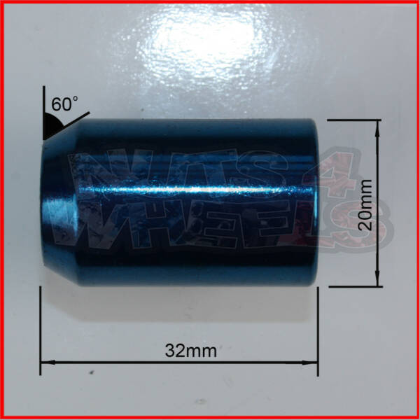 Nakrętki 12x1.50 Tuner  Blue